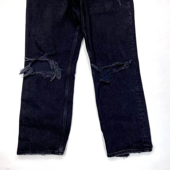 Abercrombie Fitch Ultra High Rise 90s Straight‎ Denim Jeans Women 33 16 Vintage - Picture 3 of 11